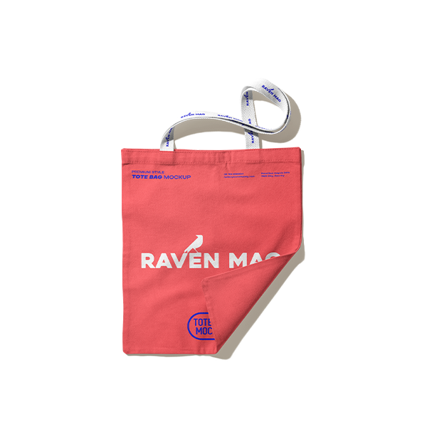 موکاپ کیف پارچهای شماره سه